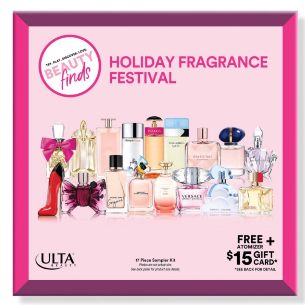 Ulta Holiday Fragrance Festival Designer Samples